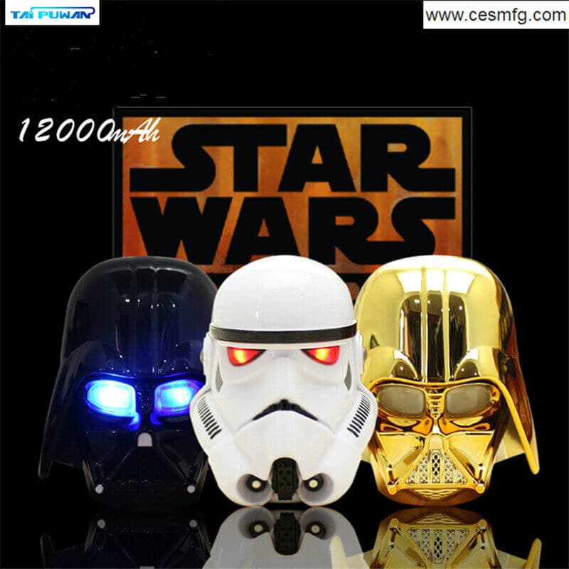 Wholesale Star War Movie Cell Mobile Phone Power Bank